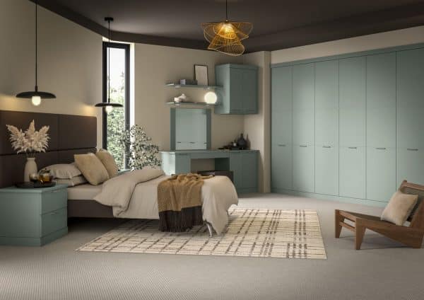 Eaton-Fern-green fitted Bedroom range